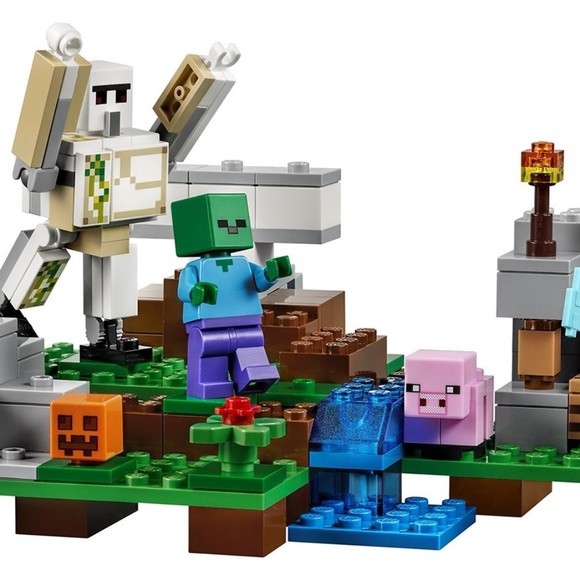 LEGO MINECRAFT The Iron Golem # 21123 208 Pieces New Sealed Free Shipping